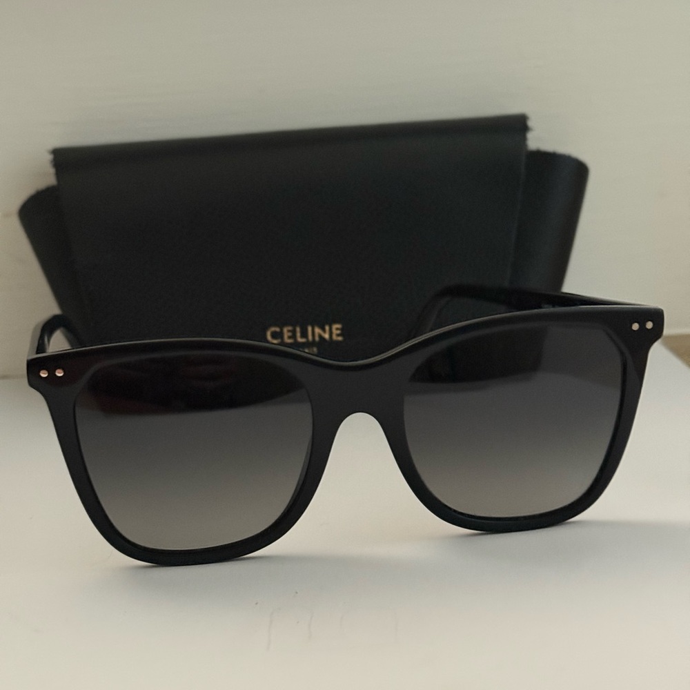 Celine Black Wayfarer Sunglasses Timeless Design